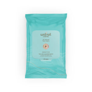 Wotnot Natural Sensitive Natural Face Wipes 25pk