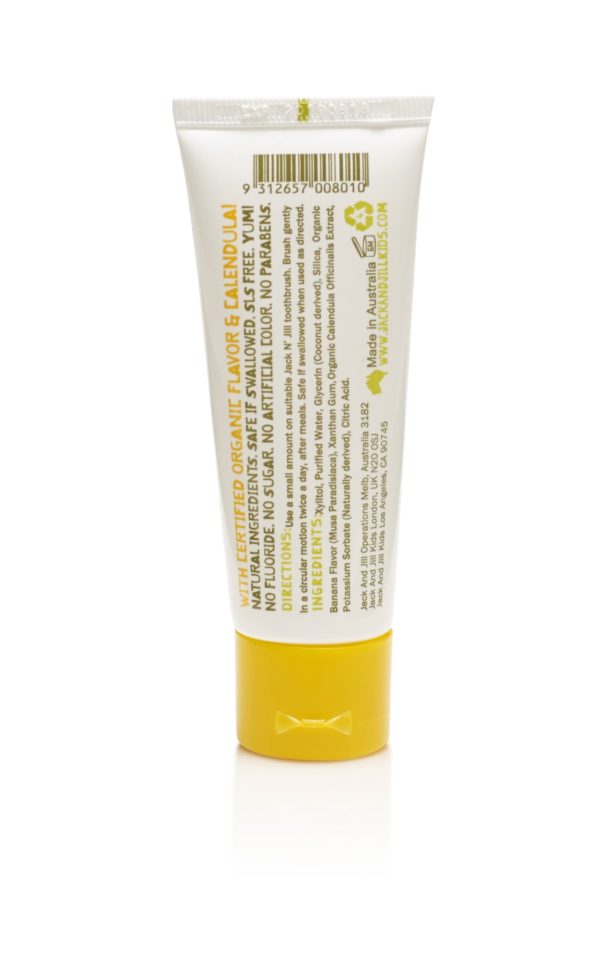 Jack N' Jill Natural Banana Toothpaste 50g - Image 2