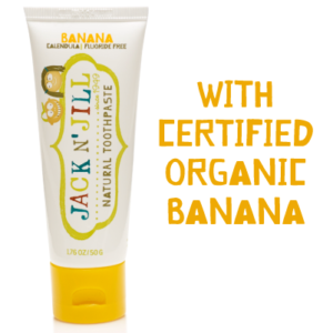 Jack N' Jill Natural Banana Toothpaste 50g