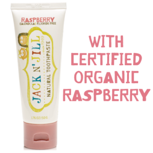 Jack N' Jill Natural Raspberry Toothpaste 50g