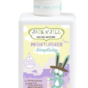 Jack N' Jill Simplicity Moisturiser, Natural Bath Time 300ML
