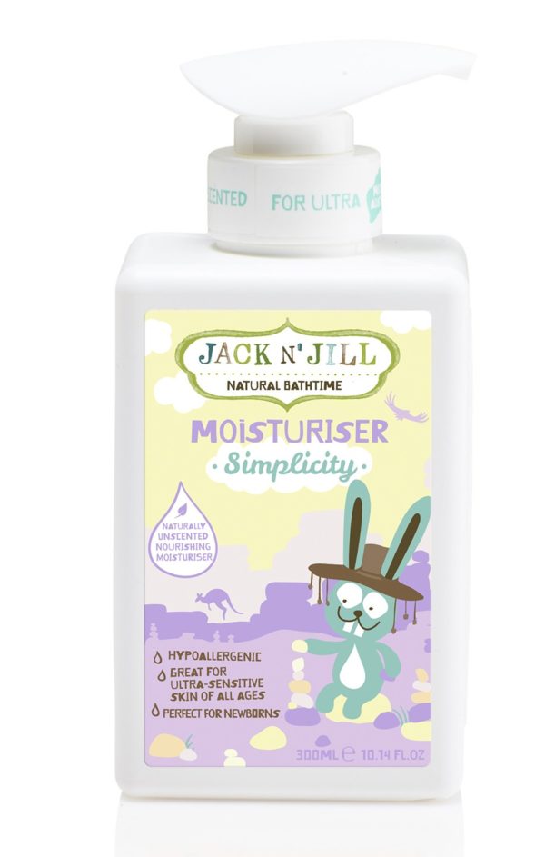 Jack N' Jill Simplicity Moisturiser, Natural Bath Time 300ML