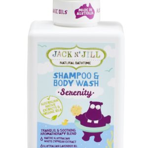 Jack N' Jill Serenity Shampoo and Body Wash, Natural Bath Time 300ML