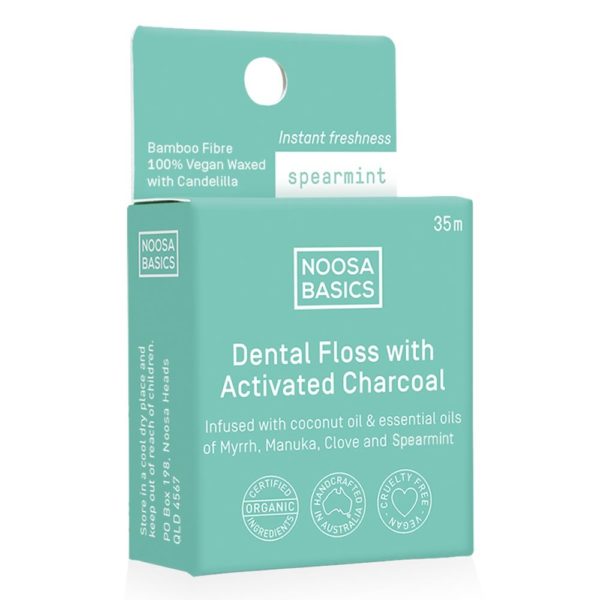 Noosa Basics Dental Floss with Activated Charcoal