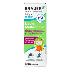 Brauer Baby and Kids Liquid Multivitamin for Toddlers 100ml