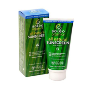 Soléo Organics Sunscreen SPF 30+