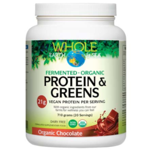 Whole Earth and Sea - Fermented, Organic Protein and Greens Chocolate 710g