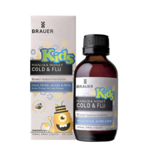 Brauer Kids Manuka Honey Cold & Flu 100ml