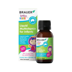 Brauer Baby & Kids Liquid Multivitamin for Infants (0+ months) 45ml