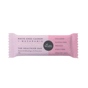 White Choc Cashew & Macadamia Bar 40g